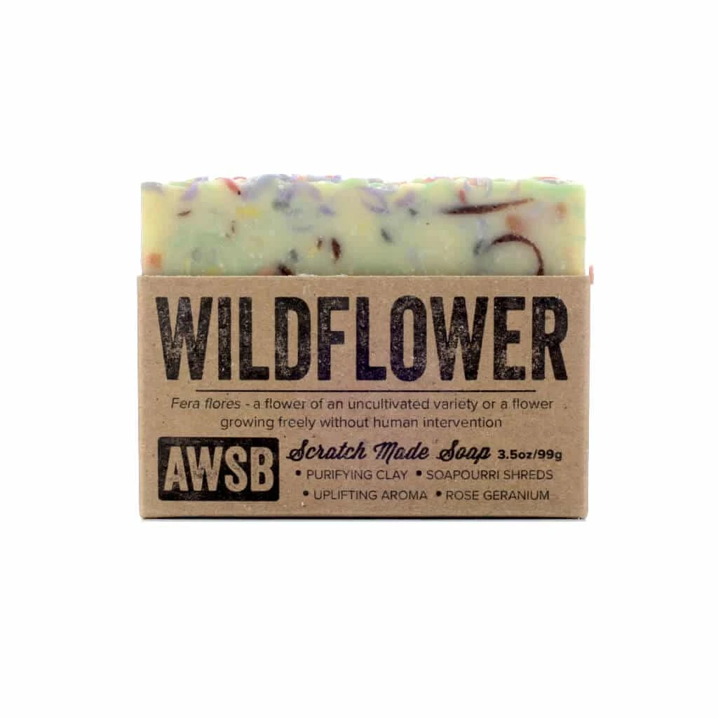 A Wild Soap Bar Wildflower Soap