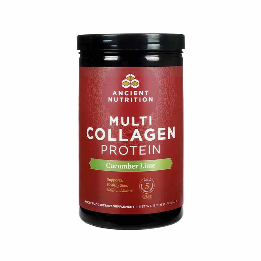 Ancient Nutrition Multi Collagen Protein 18.70oz - Cucumber Lime