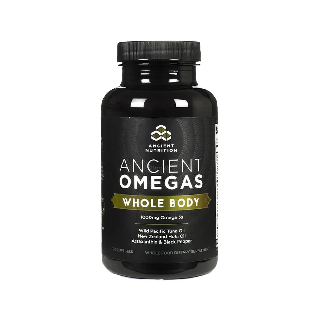 Ancient Nutrition Omega-3 Whole Body Softgels