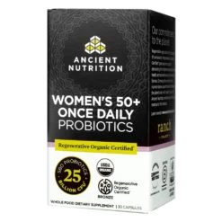 Ancient Nutrition Regenerative Organic Certified™ Women’s 50+ Once Daily Probiotics