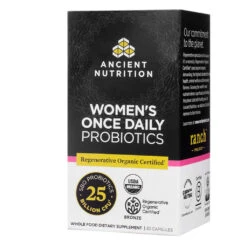 Ancient Nutrition Regenerative Organic Certified™ Women's Once Daily Probiotics Capsules