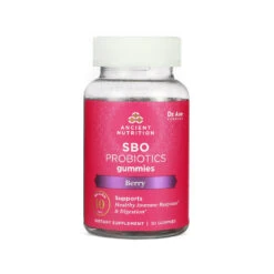 Ancient Nutrition SBO Probiotic Gummies Berry 10 Billion