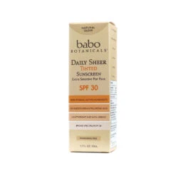 Babo Botanicals Daily Sheer Tinted Facial Mineral Sunscreen SPF30