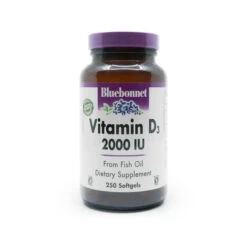 Bluebonnet Vitamin D3 2000IU Softgels