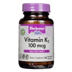 Bluebonnet Vitamin K2 100mcg