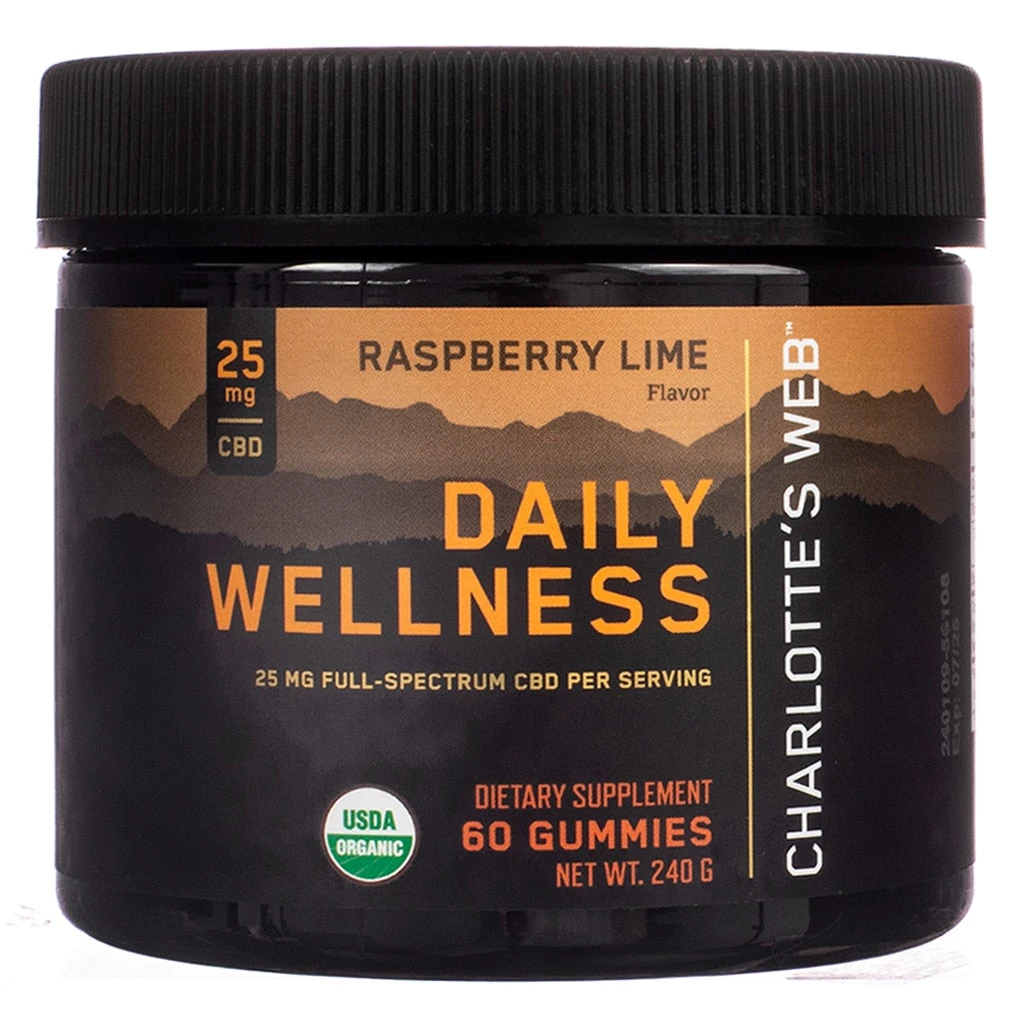 Charlotte's Web Daily 25mg Wellness Gummies