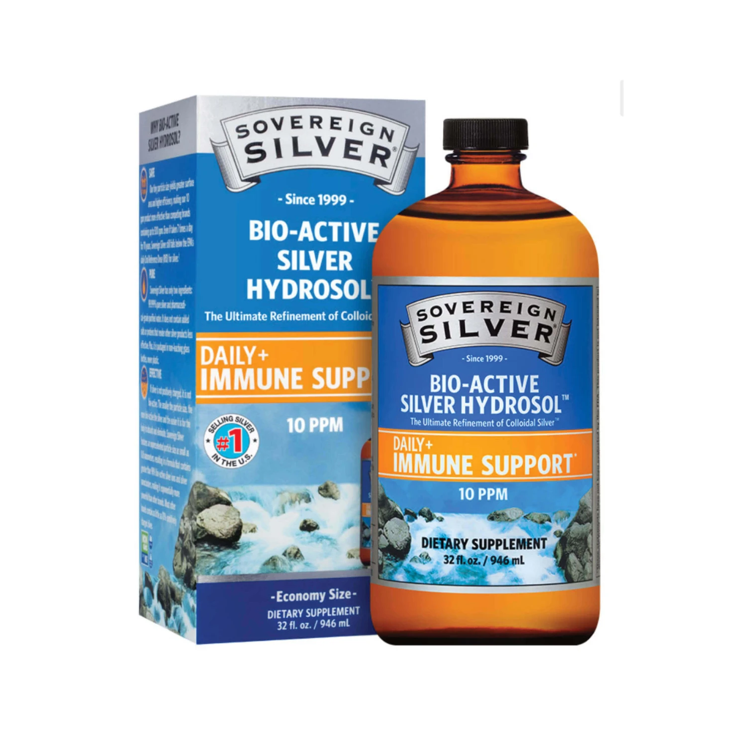 Natural Immunogenics Sovereign Silver Bio-Active Silver Hydrosol Drops - Image 3