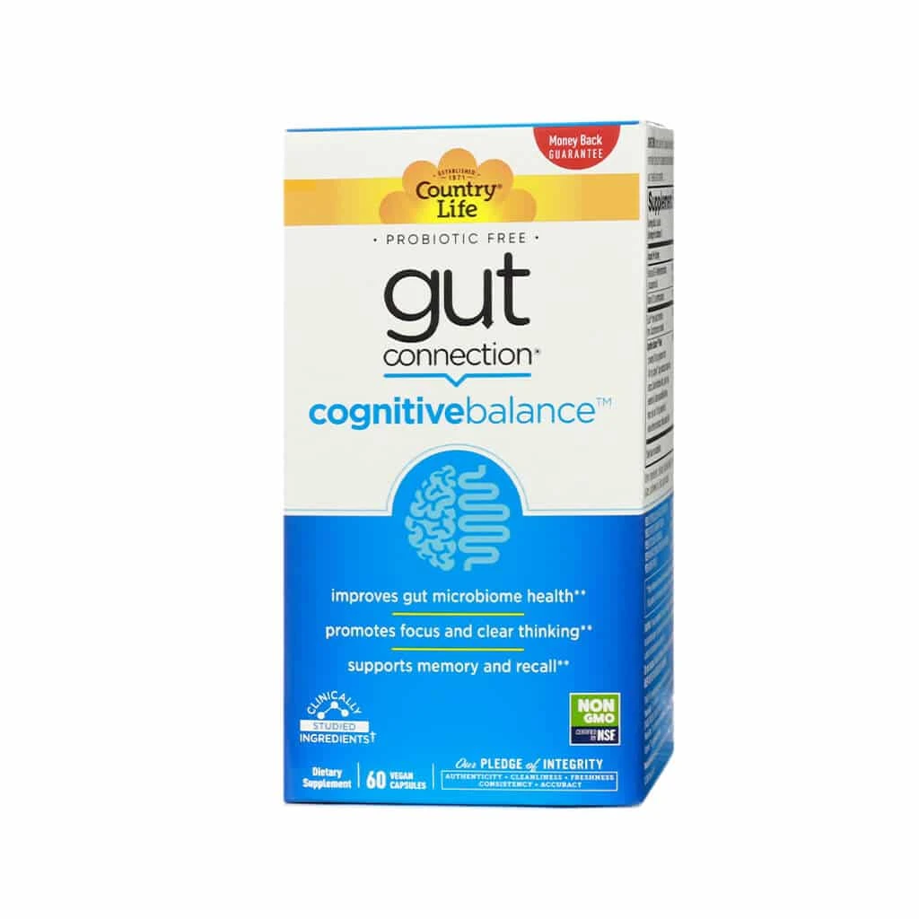 Country Life Gut Connection® Cognitive Balance™ Capsules