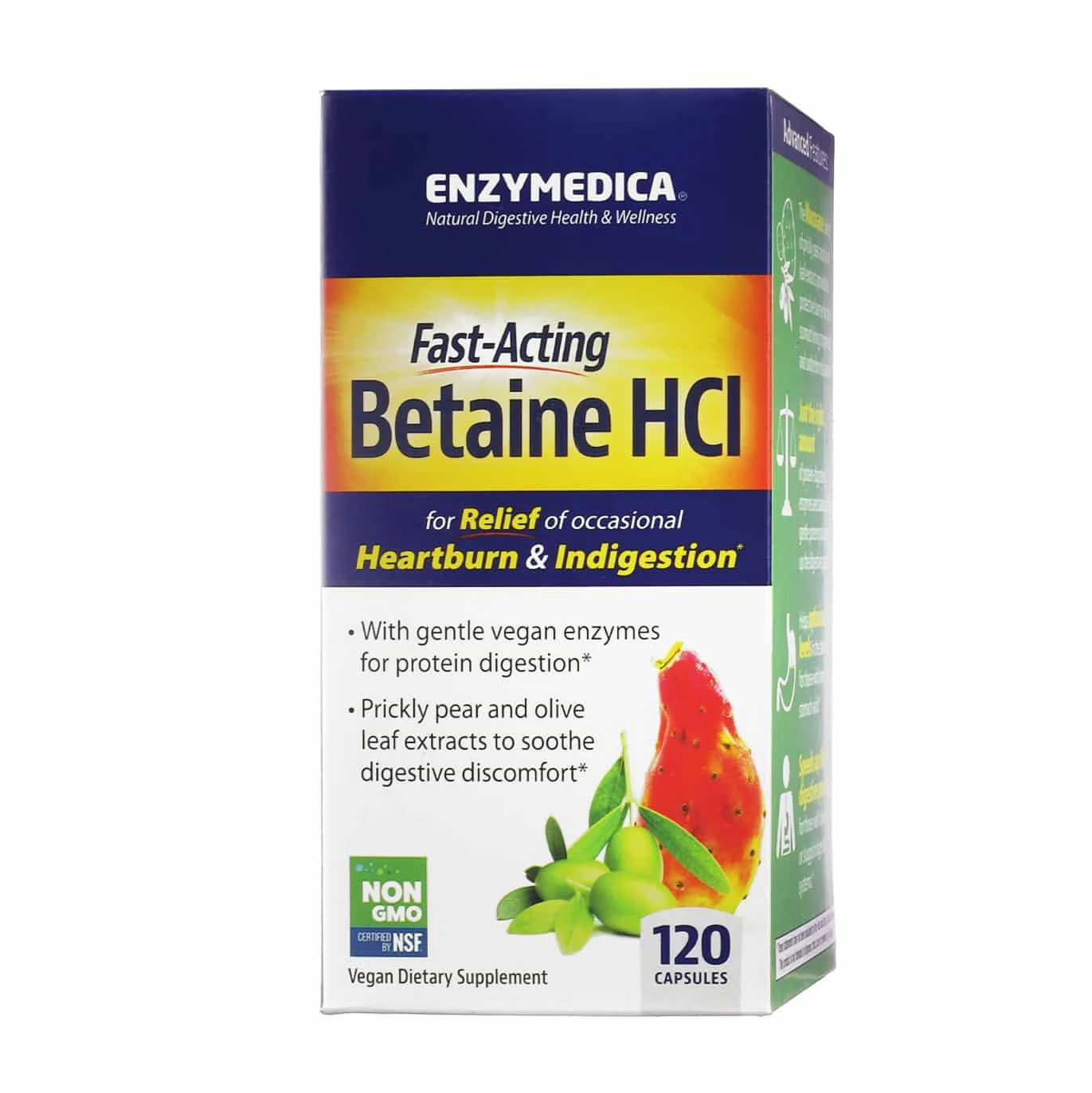 Enzymedica Betaine HCl Capsules