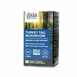Gaia Herbs Turkey Tail Mushroom Capsules