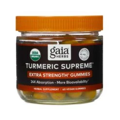 Gaia Herbs Turmeric Supreme Extra Strength Gummies