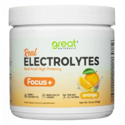 Great Naturally Real Electrolytes Focus+ Powder