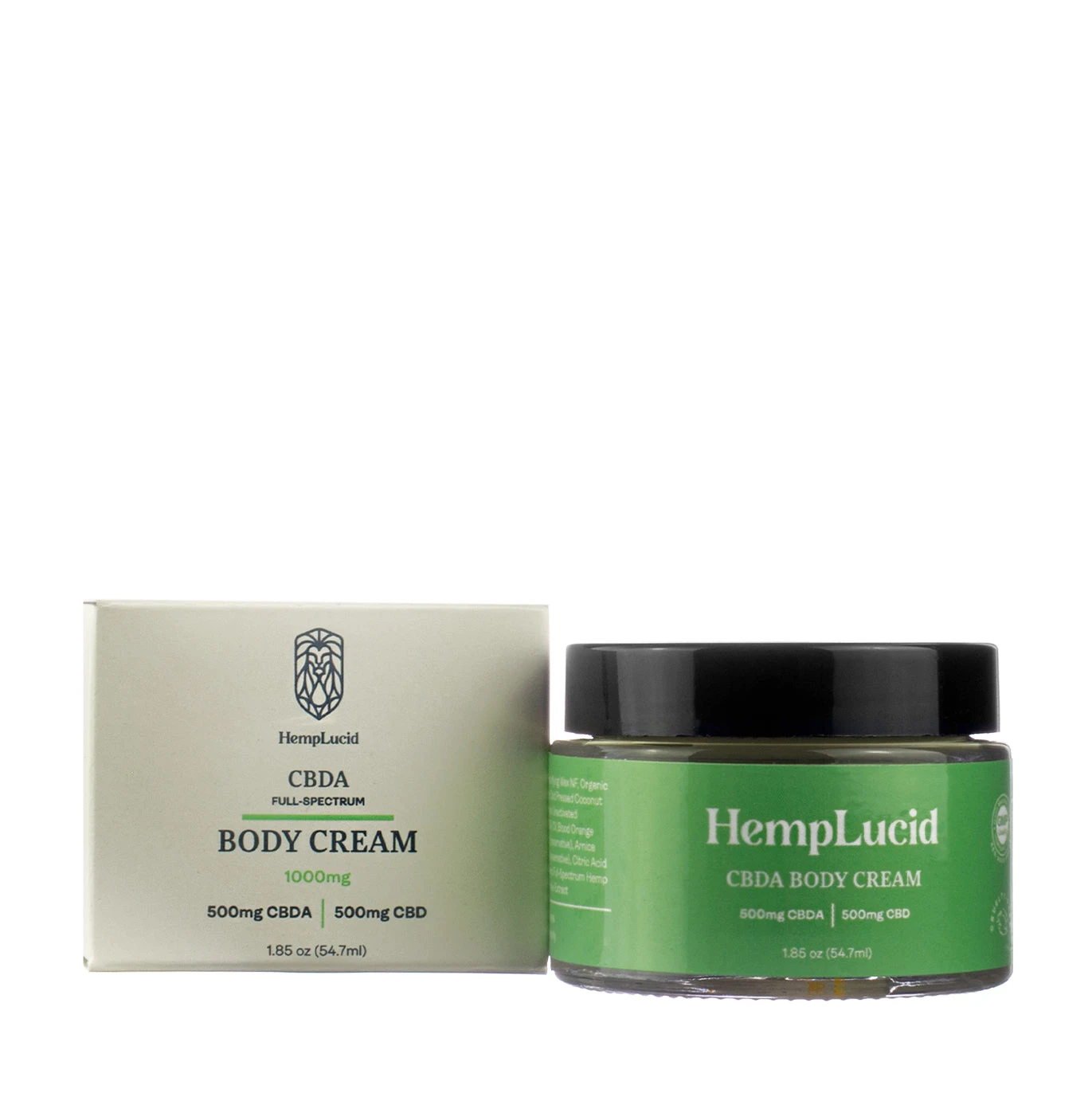 HempLucid Topical CBDA Full Spectrum Body Cream