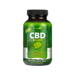 Irwin Naturals CBD + 5-HTP Liquid Soft-Gels