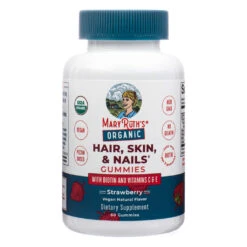 MaryRuth Organic Hair, Skin, & Nails Gummies - Strawberry