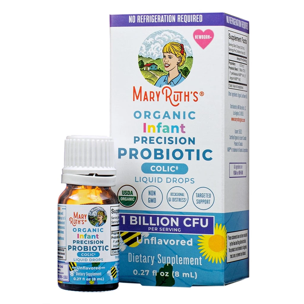 MaryRuth Organic Infant Precision Probiotic Colic Drops - Unflavored