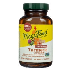 MegaFood Turmeric Curcumin Extra Strength – Liver Tablets
