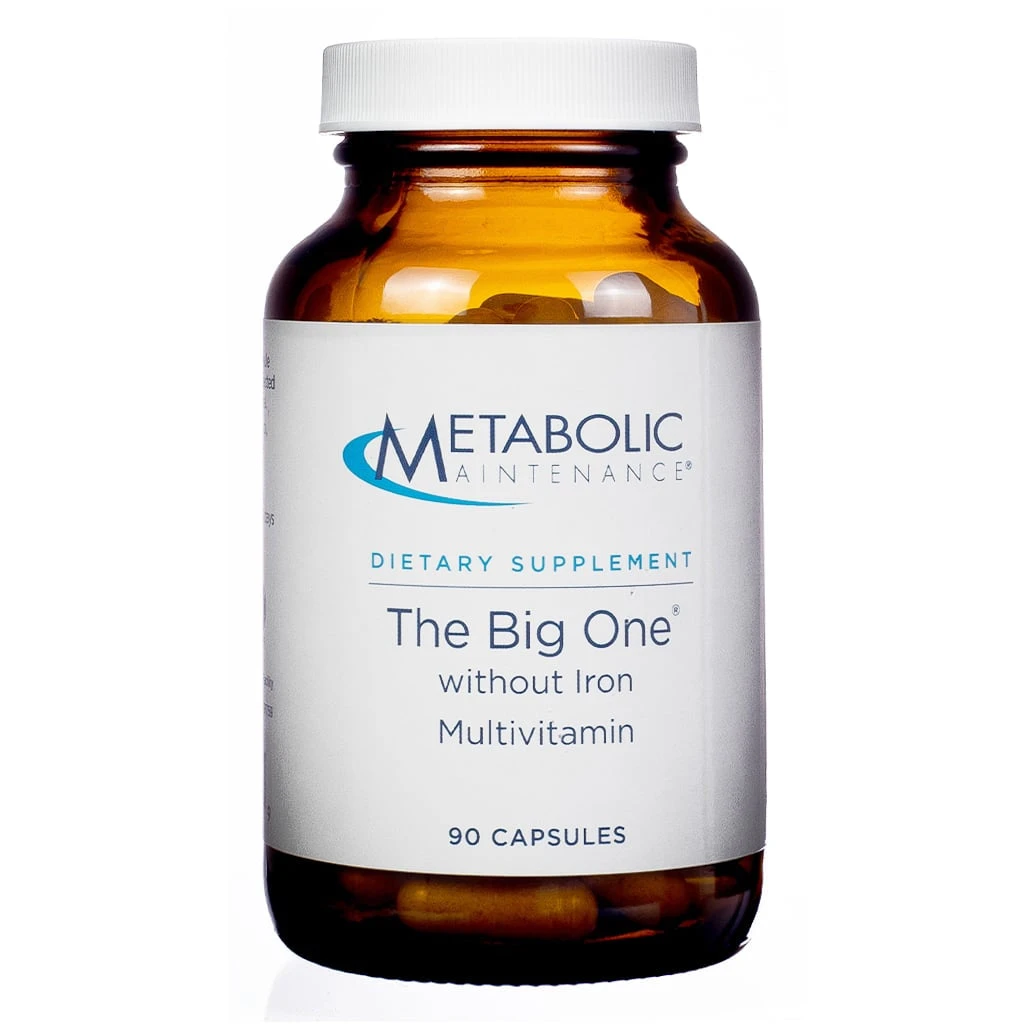 Metabolic Maintenance The BIG ONE® Without Iron Capsules