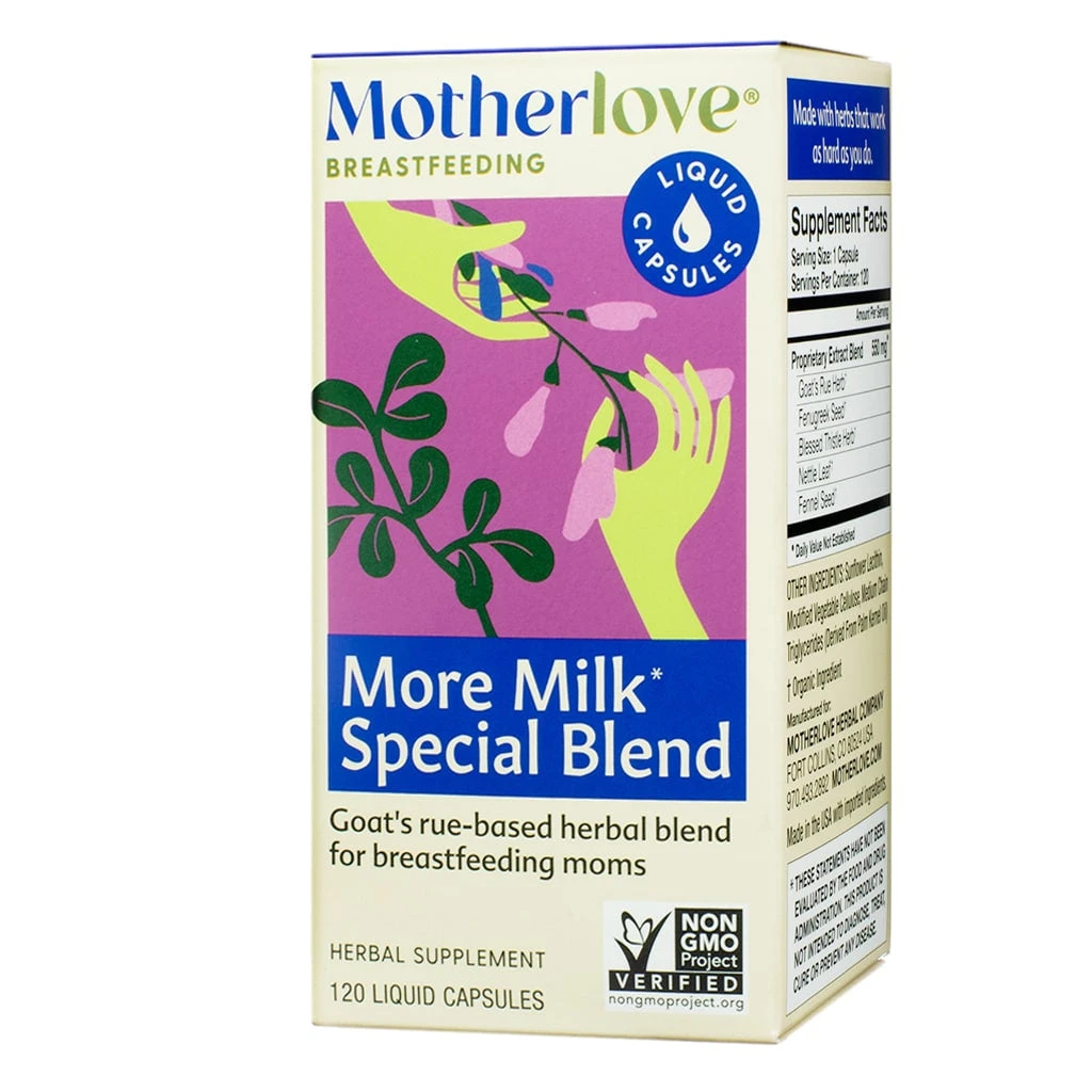 Motherlove More Milk Special Blend Liquid Capsules