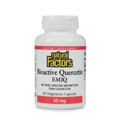 Natural Factors BioActive Quercetin EMIQ 50mg Capsules