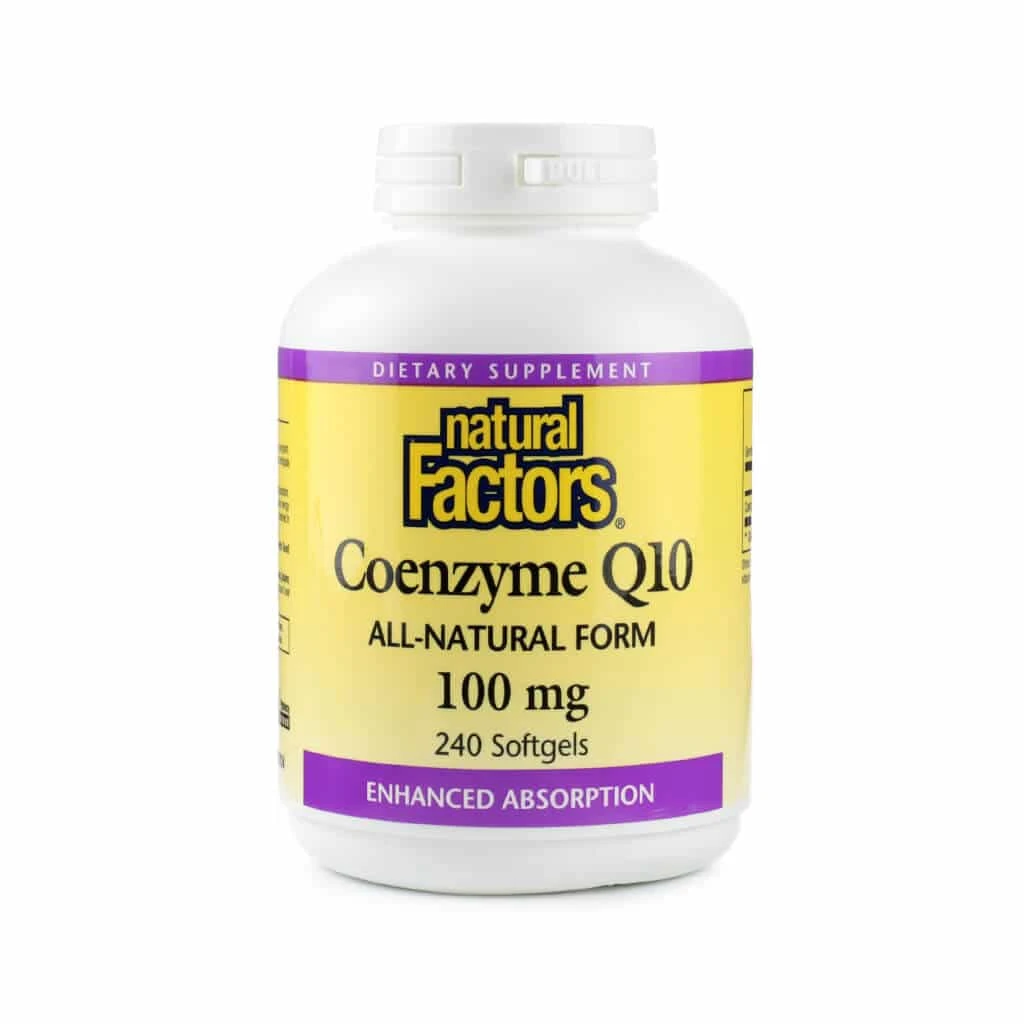 Natural Factors Coenzyme Q10 100mg - Image 2