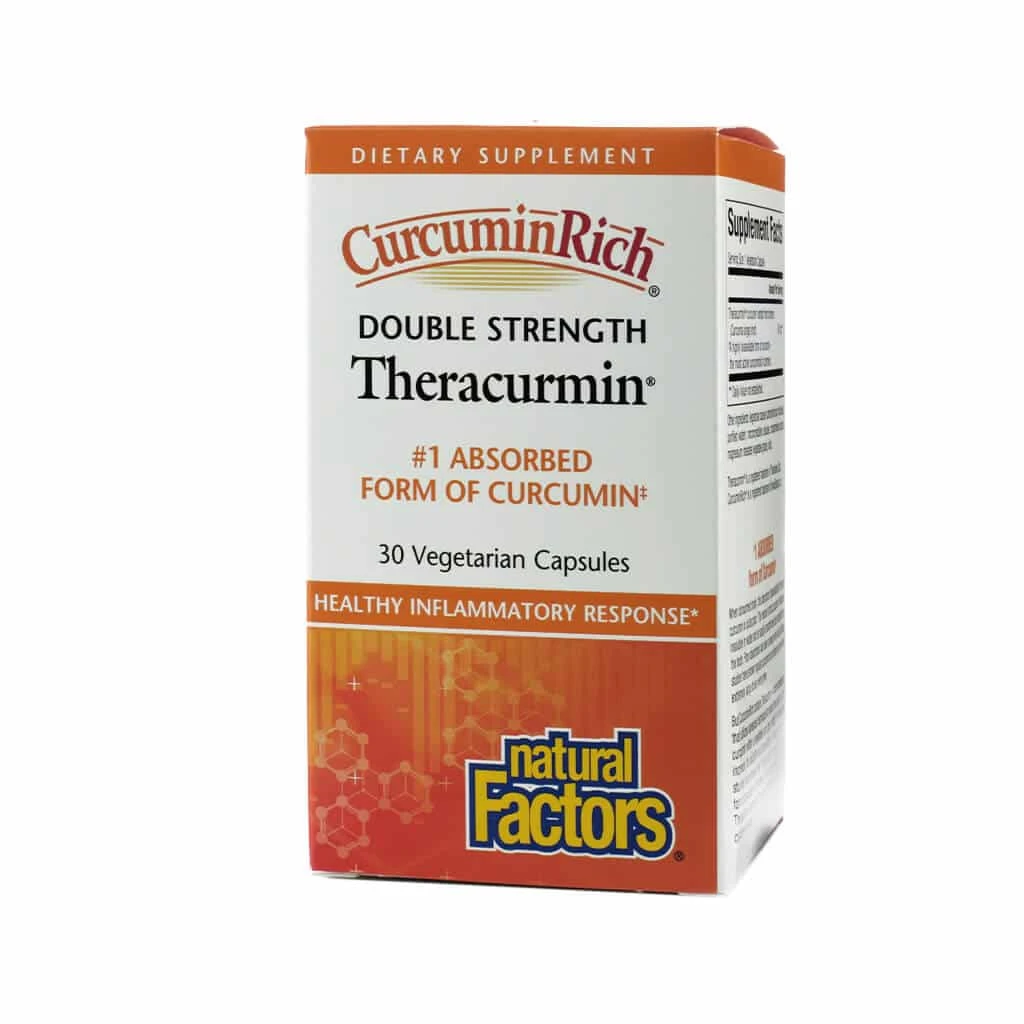 Natural Factors CurcuminRich® Double Strength Theracurmin®