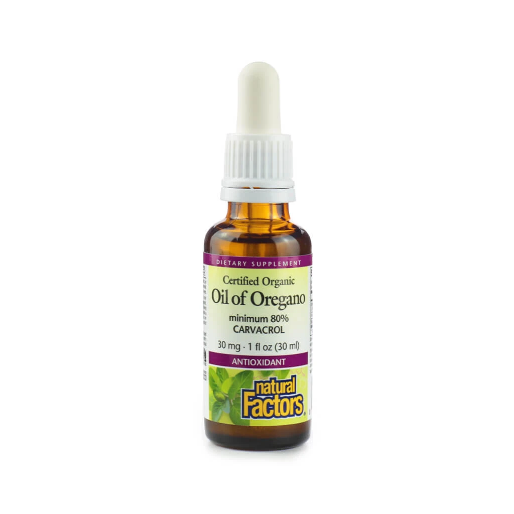 Natural Factors Organic Oil Of Oregano