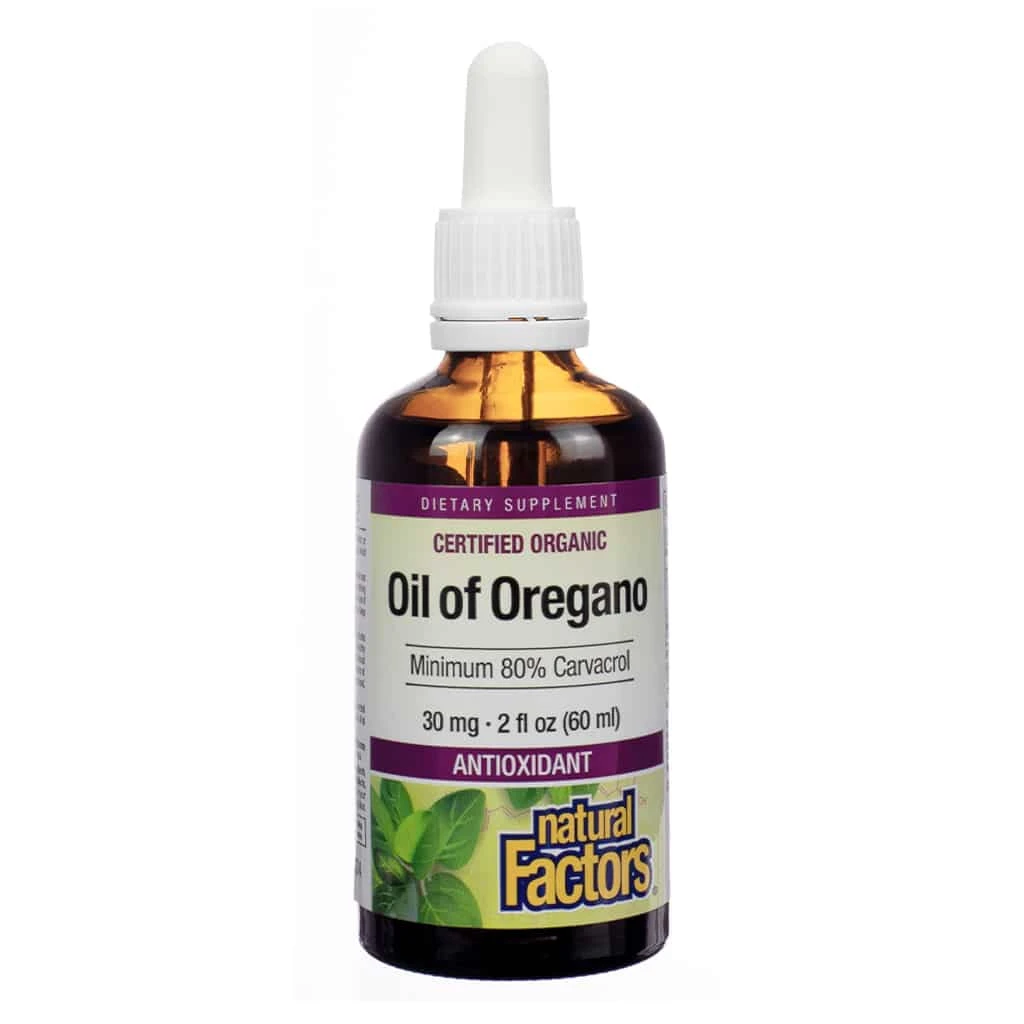 Natural Factors Organic Oil Of Oregano - Image 2