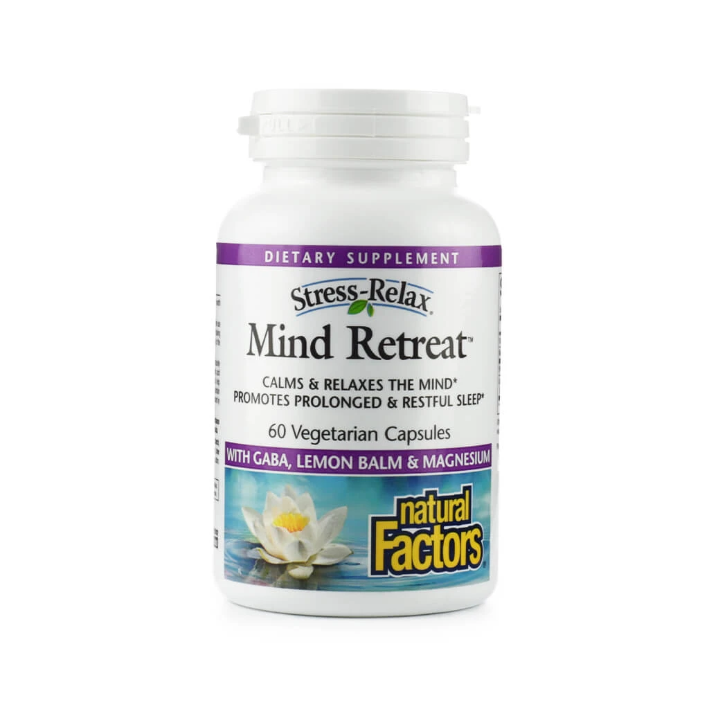 Natural Factors Stress-Relax® Mind Retreat™ Capsules