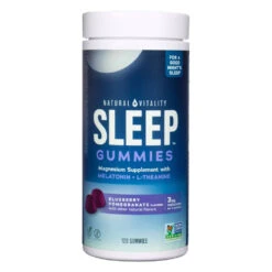 Natural Vitality Sleep Gummies - Blueberry Pomegranate