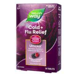 Nature's Way Umcka®️ Cold + Flu Relief Chewables Tablets