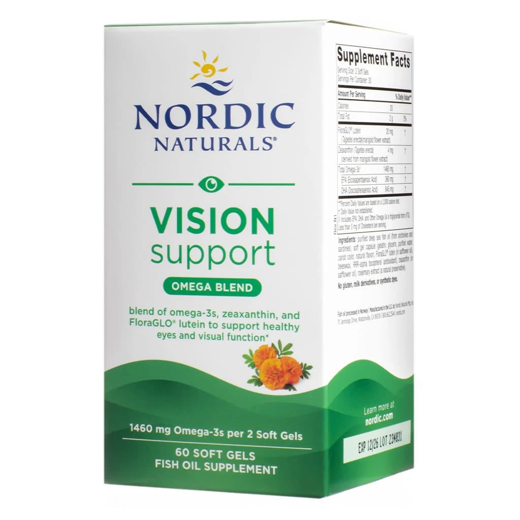 Nordic Naturals Vision Support Softgels