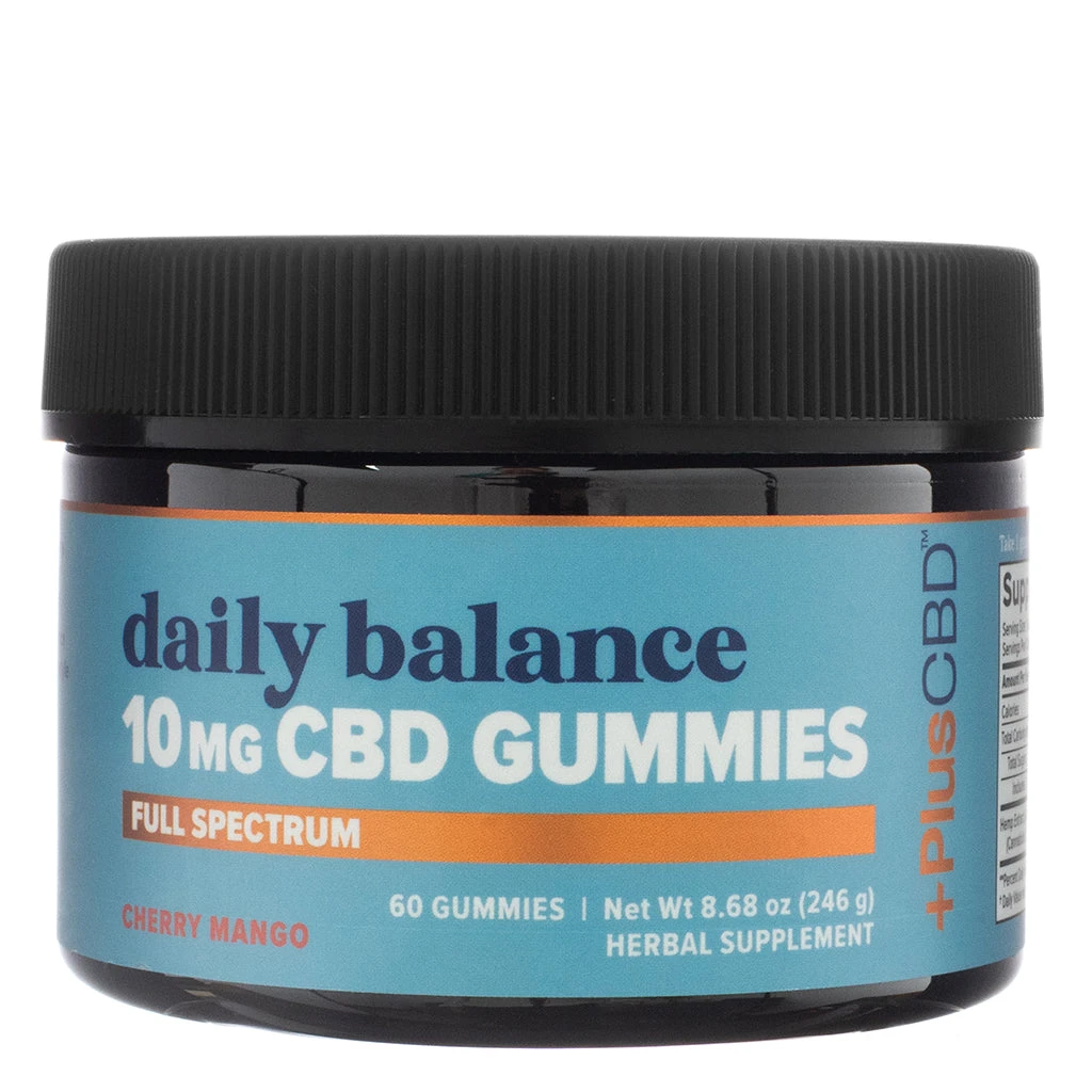 +PlusCBD Daily Balance 10mg CBD Gummies