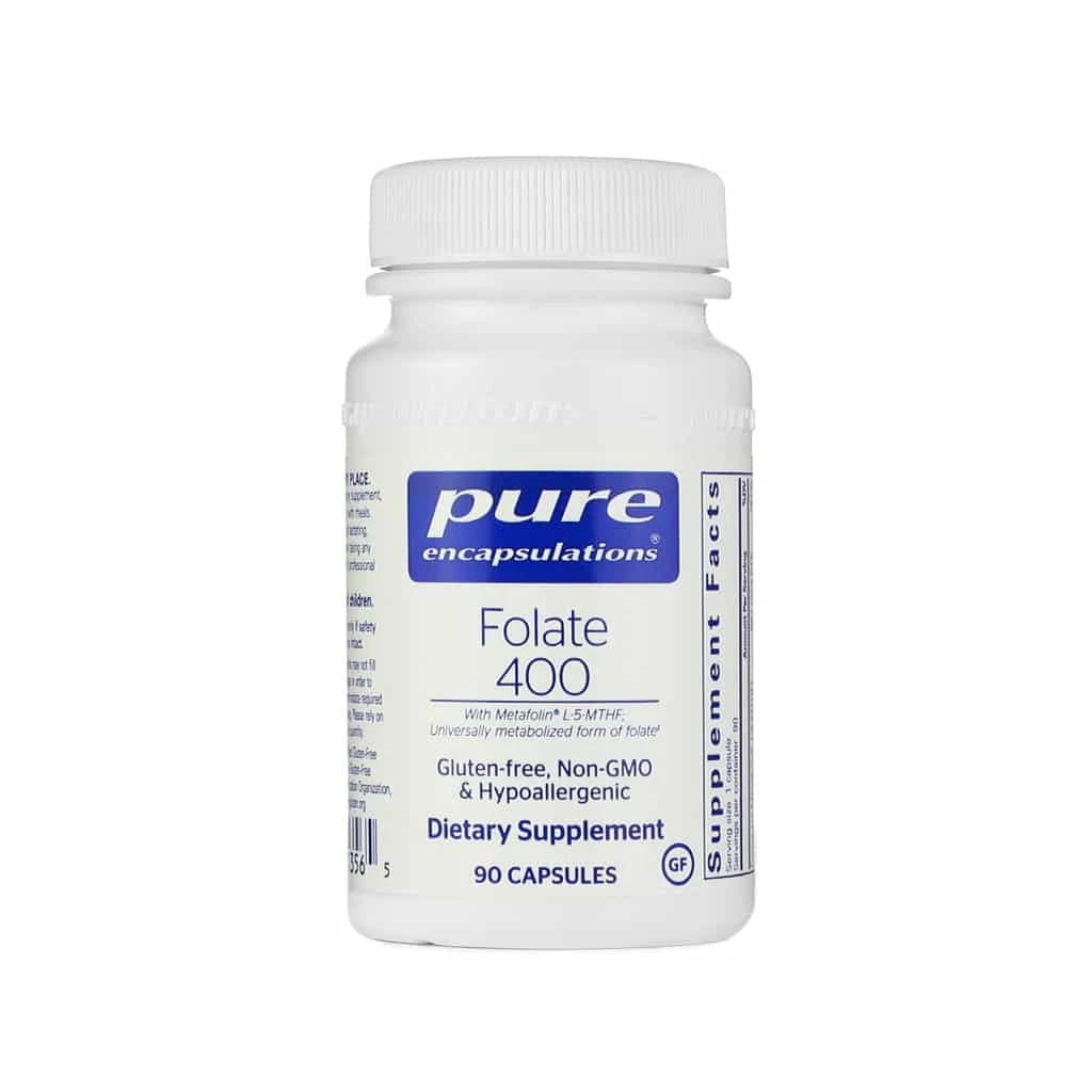 Pure Encapsulations Folate 400 Capsules