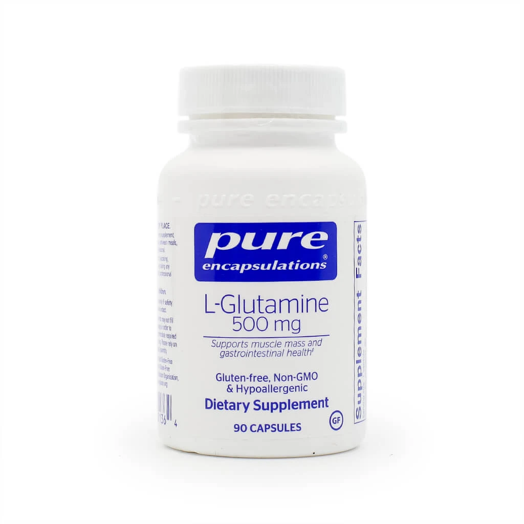 Pure Encapsulations L-Glutamine 500 Capsules
