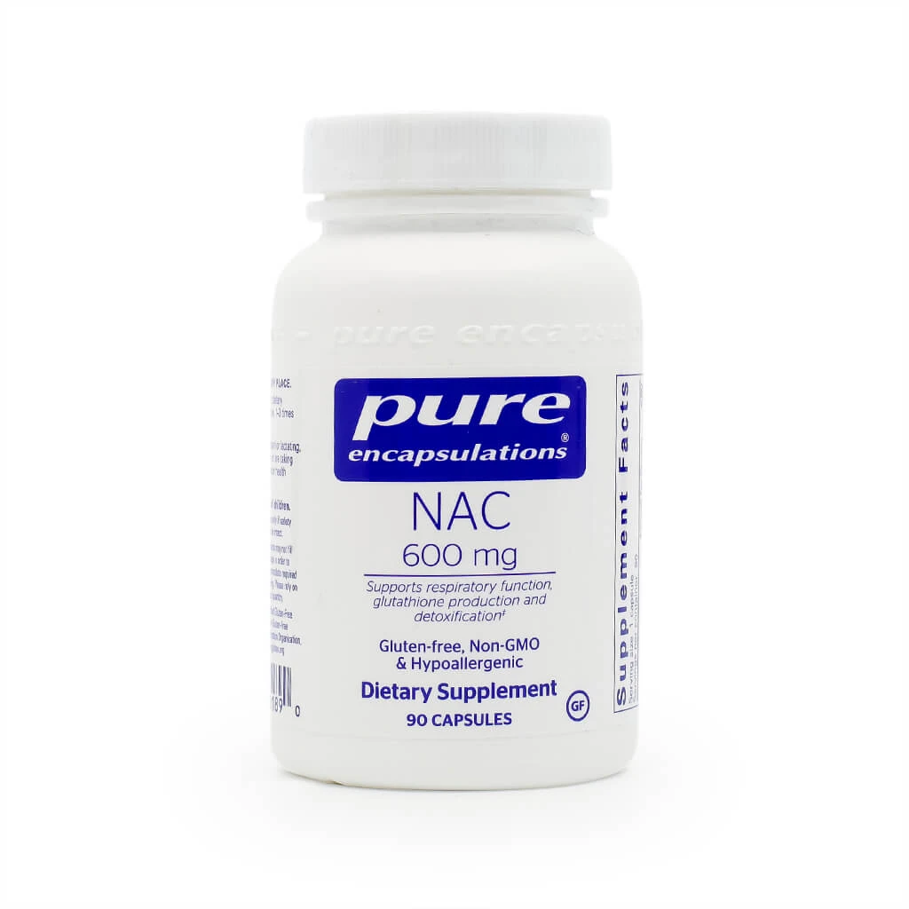 Pure Encapsulations NAC (n-acetyl-l-cysteine)