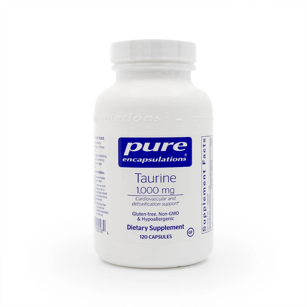 Pure Encapsulations Taurine 1000 Mg Capsules