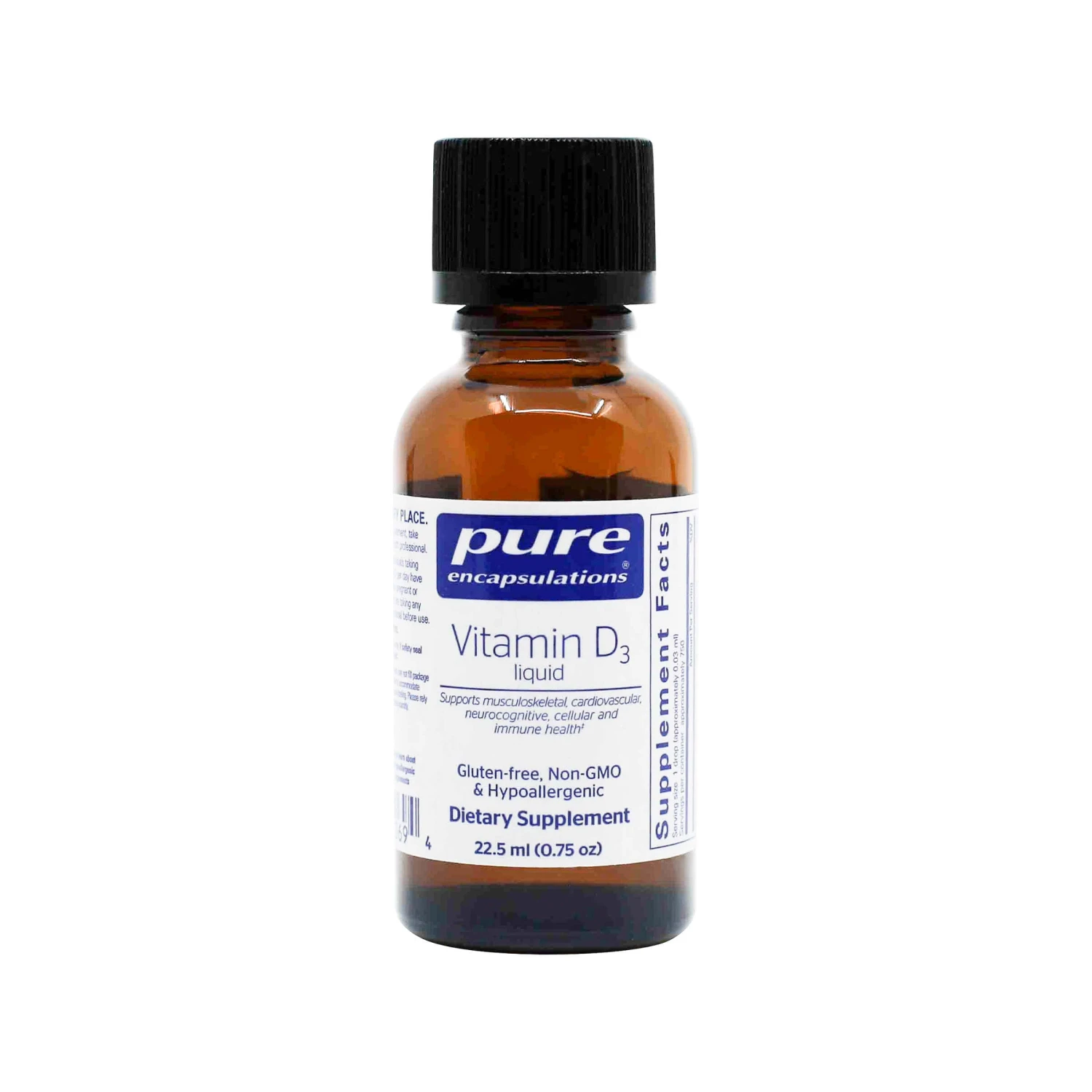 Pure Encapsulations Vitamin D3 Liquid