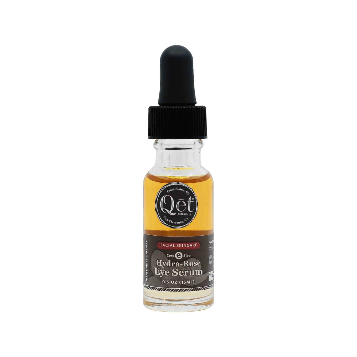 Qēt Botanicals Hydra-Rose Eye Serum