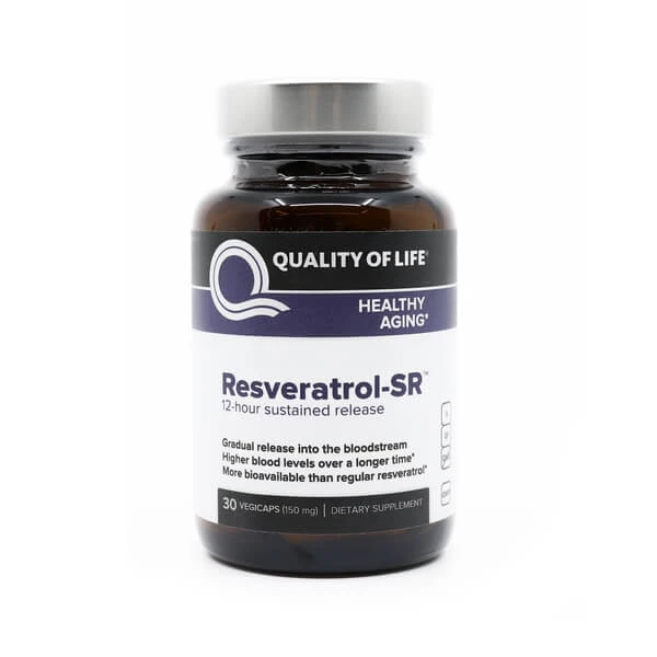 Quality Of Life Resveratrol SR Capsules