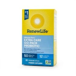 Renew Life Extra Care Probiotic Go-Pack 50 Billion Capsules