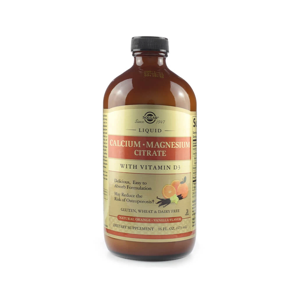 Solgar Liquid Calcium Magnesium Citrate With Vitamin D3 - Image 3
