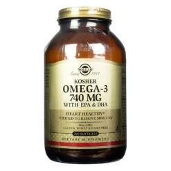 Solgar Omega-3 740mg Kosher Softgels