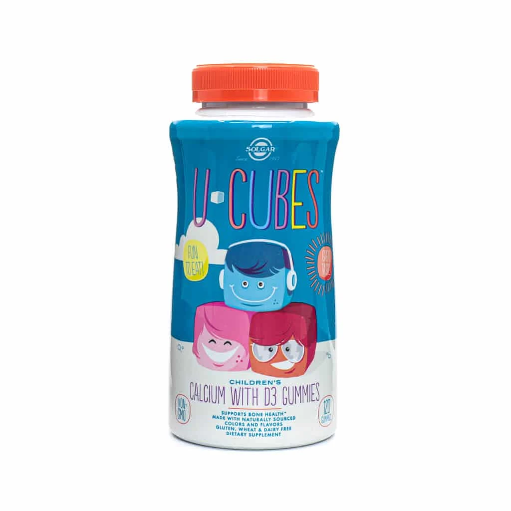 Solgar U-Cubes™ Children's Calcium With D3 Gummies