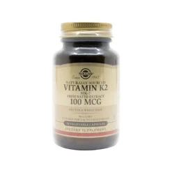 Solgar Vitamin K2 100mcg Natural Capsules