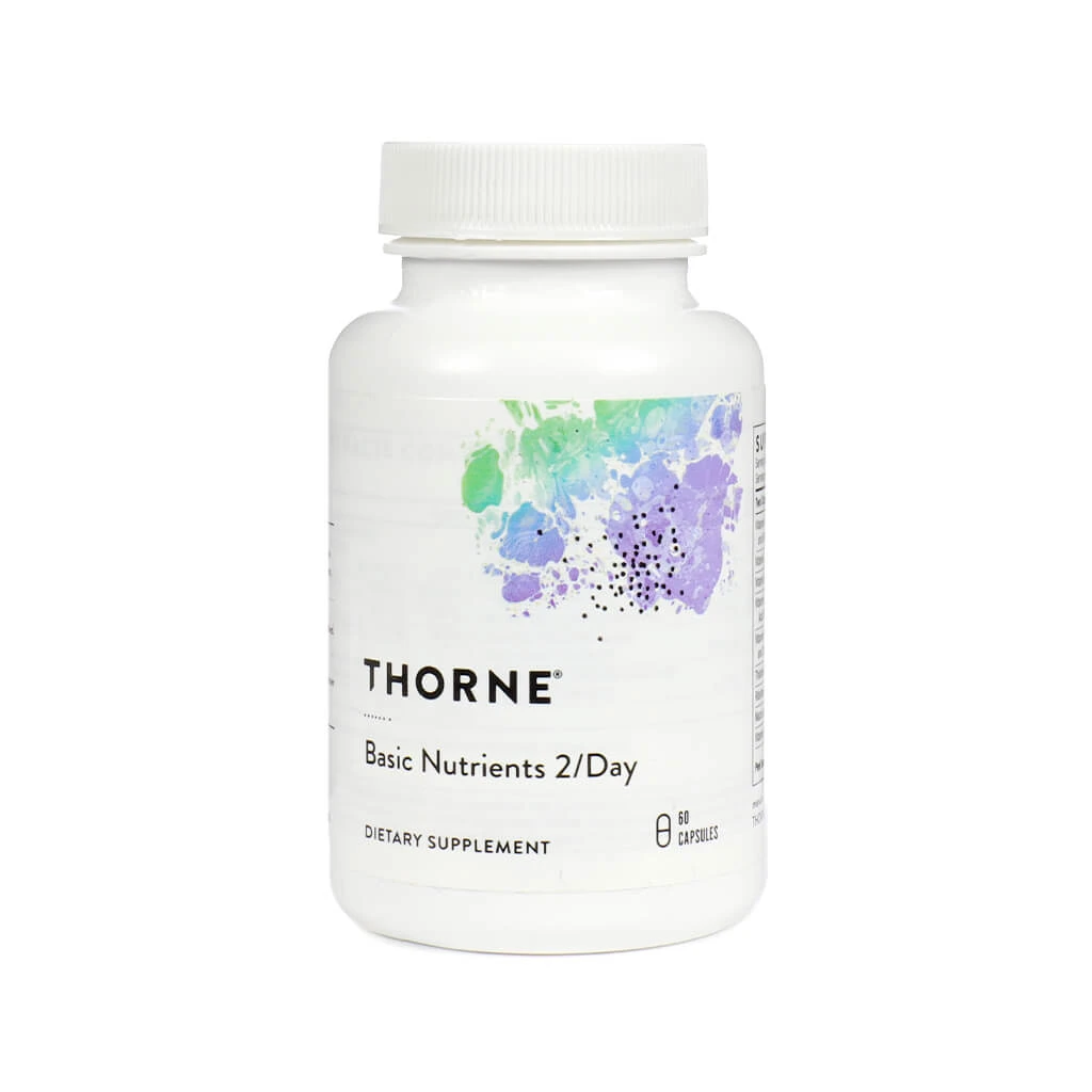 Thorne Research Basic Nutrients 2/Day NSF Certified For Sport Capsules