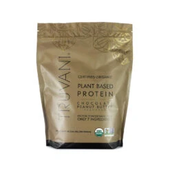 Truvani Organic Plant Based Protein Powder Peanut Butter Chocolate