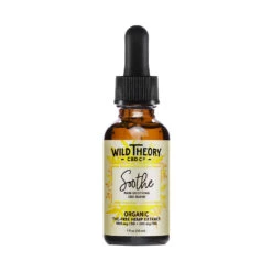 Wild Theory Soothe Broad Spectrum CBD Oil - 200mg CBG + 1000mg CBD