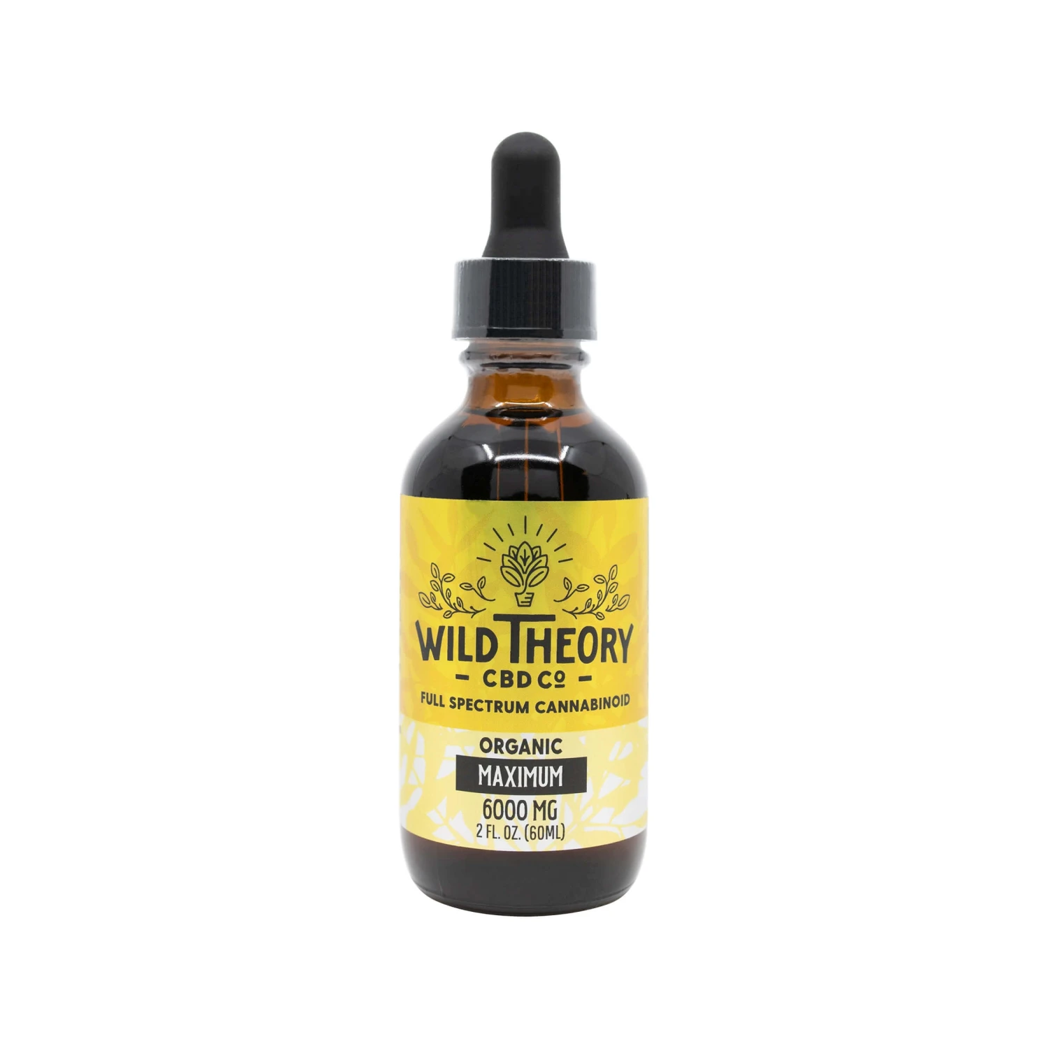 Wild Theory Full Spectrum CBD Oil - 3000mg Maximum - Image 4