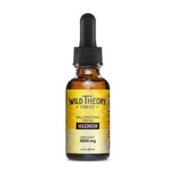 Wild Theory Full Spectrum CBD Oil - 3000mg Maximum